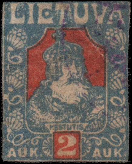A stamp of Lithuania